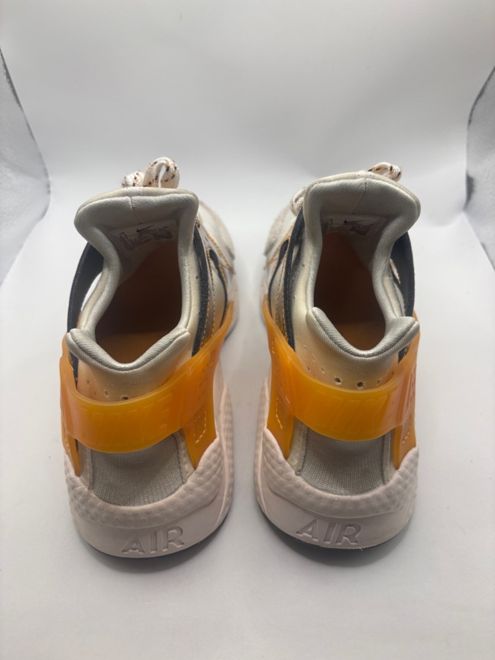 Nike Air Huarache Tortoiseshell sneakers SZ 9.5M model DQ9317-001 Suede neoprene - Picture 4 of 12